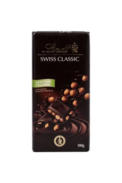 Lindt سويس كلاسيك درك هزلنت 100 جرام