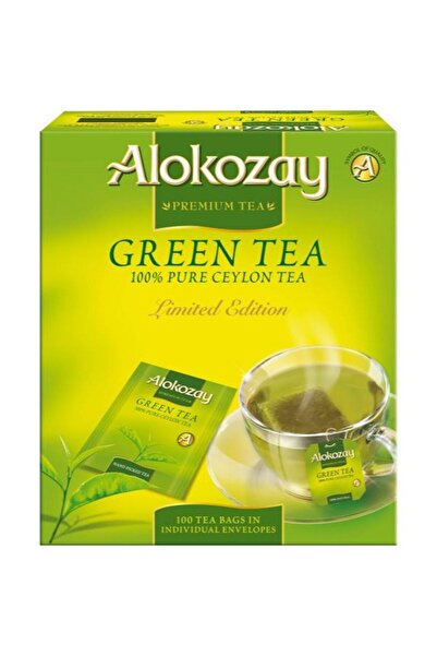 Alokozay أكياس الشاي الأخضر 100 كيس