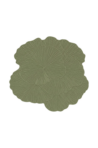 SDT Modern Minimalist Organic Form Green Tone Carpet Woven Base Decorative Carpet sdt1380