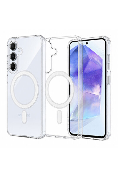 Techsuit Husa pentru Samsung Galaxy A55 5G, MagSafe Pro, protectie antisoc, t...