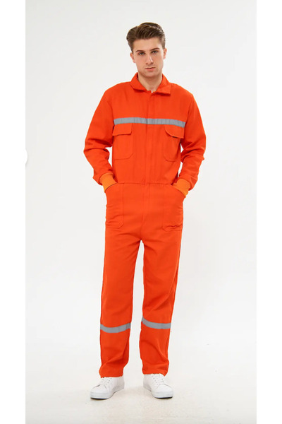KD İş Giyim İş Elbiseleri Yazlık Iş Tulumu 16/12 Gabardin Lacivert Boy Tulum ...