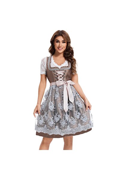 Other Adisno Oktoberfest Outfit Women, October Festival Costume Women, Dirndl...
