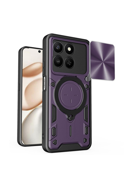 Techsuit Case for Honor 400 Smart 5G / Honor X7d 4G / Honor 400 Smart 4G, Cam...