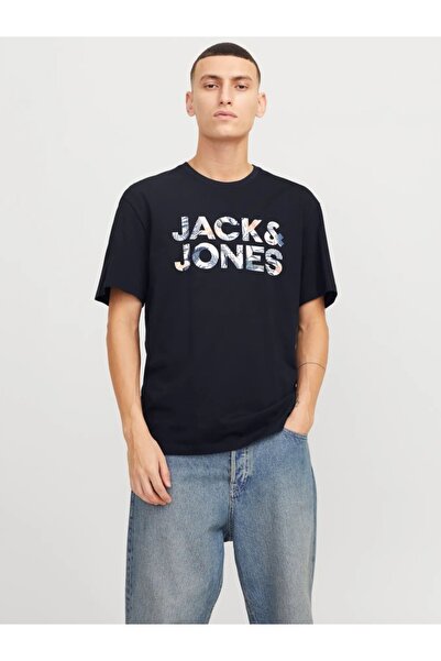 Jack & Jones Tricou bărbătesc, bumbac, croială normală, JWHBRYAN, Bleumarin î...