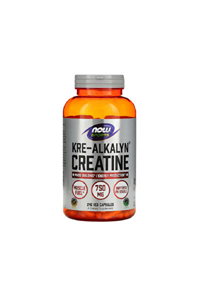 Now Foods Kre-Alkalyn Creatine 750mg 240 Capsules -