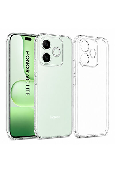 UnDePlus Huawei Honor 600 Lite Kılıf Şeffaf Silikon Hibrit Case