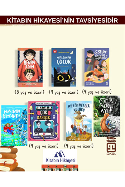 Timaş Çocuk 4-5-6. SINIF- Gözler Nereye Kayboldu?, Gümüş Paltolu Ayı Mavinin ...