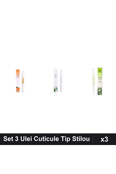 NAİLS Set 3 Ulei Cuticule Tip Stilou - Orange, Lily, Mar - Ingrijire Unghii