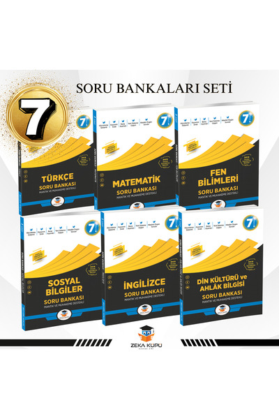 Zeka Küpü Yayınları 7.SINIF SORU BANKASI SETİ
