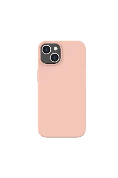 lemontti Husa Liquid Silicon MagCharge iPhone 14 Coral (protectie 360°, mater...