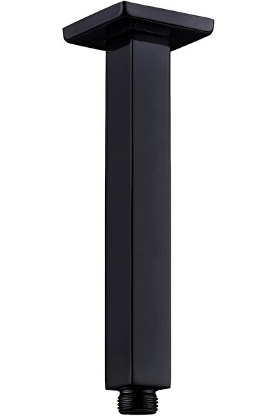 Other Drenky Shower Arm Black 20 cm Wall Arm Shower Stainless Steel A2 V2A Sq...