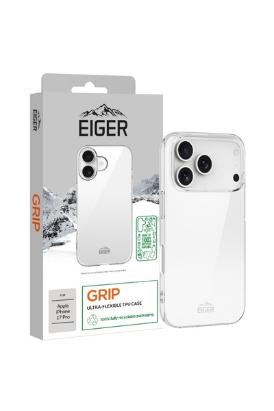 EIGER Husa Grip GRS iPhone 17 Pro Clear