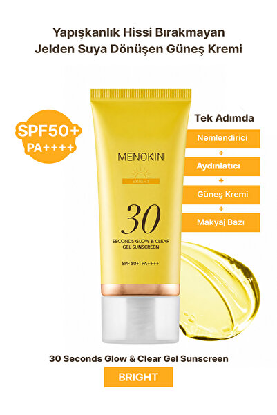 Genel Markalar Aydınlatıcı, Jelden Suya Dönüşen Güneş Kremi 30 Seconds Glow &...