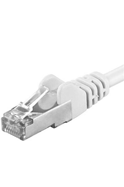 PremiumCord Cablu patch CAT6a S-FTP, RJ45-RJ45, AWG 26/7, 10m, alb °