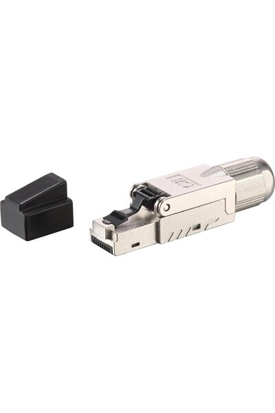 EQUIP Stecker Cat8.1 geschirmt RJ45 wzf. 5Stk transp. Polybeutel
