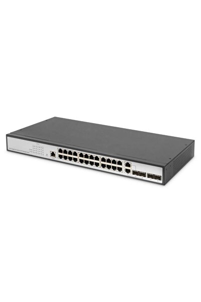 Digitus Switch 24 porturi Gigabit gestionat negru
