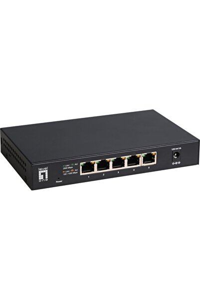 LEVEL ONE LevelOne Switch 5xGE unmanaged Metall