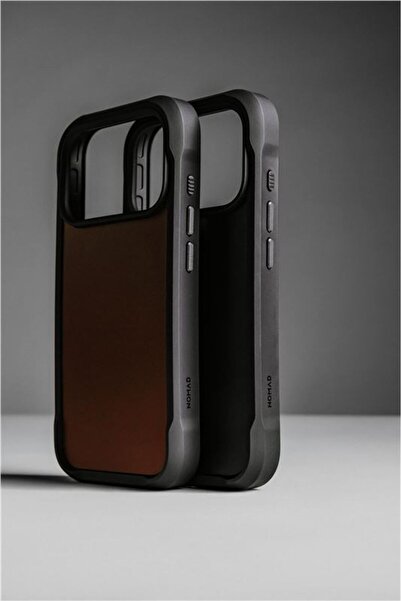Nomad Husă robustă din piele - husă din piele pentru iPhone 17 Pro Max compat...