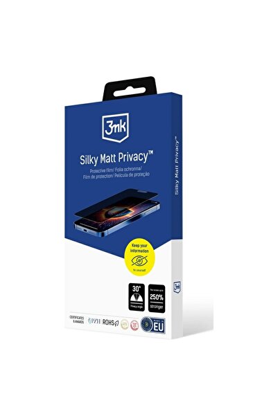 3MK Silky Matt Privacy - Folie mată de confidențialitate pentru Samsung Galax...
