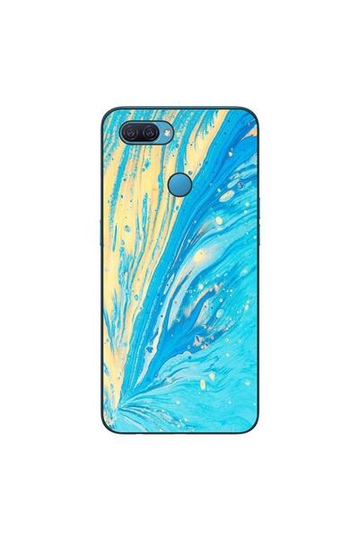 OEM Husa compatibila cu Oppo A12 Silicon Gel Tpu Model Aqua Bloom