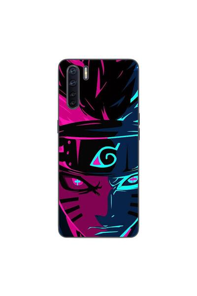 OEM Husa compatibila cu Oppo A91 Silicon Gel Tpu Model Naruto Purple Sage Mode