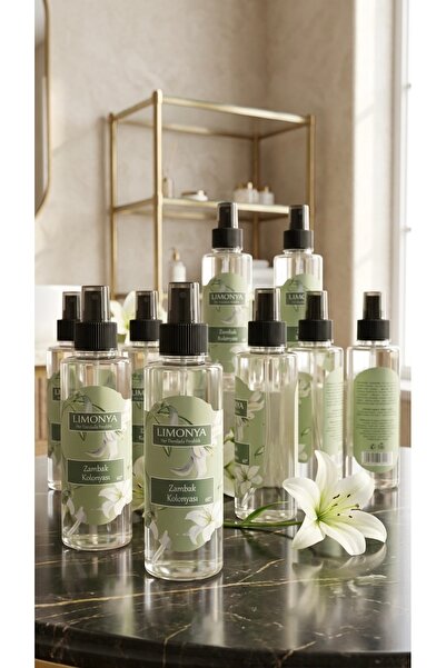 Zambak Kolonyası 150 ML 60° Spreyli Pet Şişe 10 Adet
