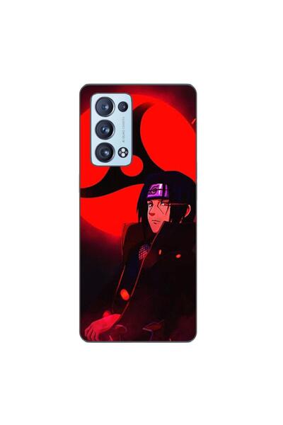 OEM Husa compatibila cu Oppo Reno6 Pro 5G Silicon Gel Tpu Model Itachi Sharingan