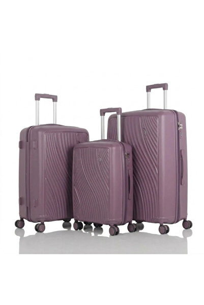 PP Luxurious Integrated Travel Luggage Set - 3 Pieces of Unbreakable Polyprop...