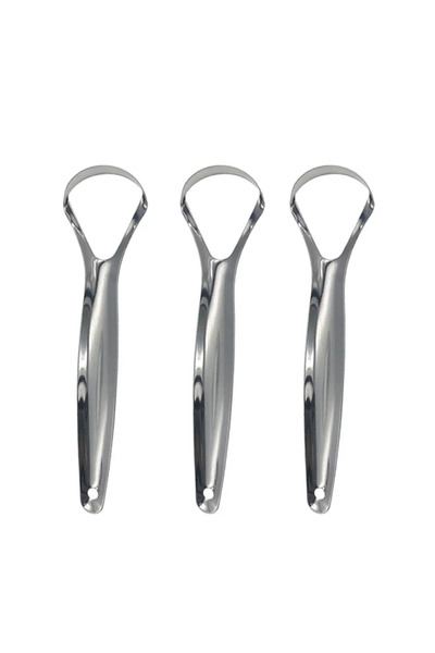Choice 3pcs Tongue Cleaners Clean Tongue Scraper Tongue Remover Halitosis Ton...