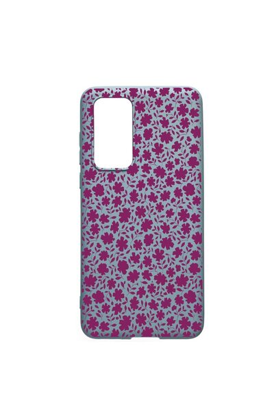 bestcase Husa Huawei P40, Flowers Pattern, rezistenta la uzura, anti-alunecar...