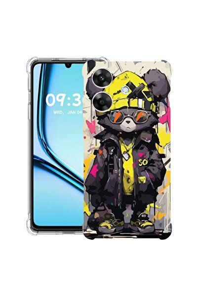 bestcase ¬Æ Husa Anti Shock pentru Realme Note 60 / Note 60X cu Design Teddy ...