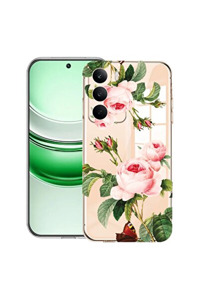 bestcase Прозрачен силиконов калъф за Realme C71, Розов, 2041144 T 172