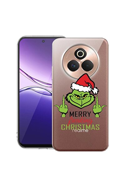 bestcase ¬Æ Husa pentru Realme P3 Pro cu Design Grinches - Merry Xmas, Clear ...