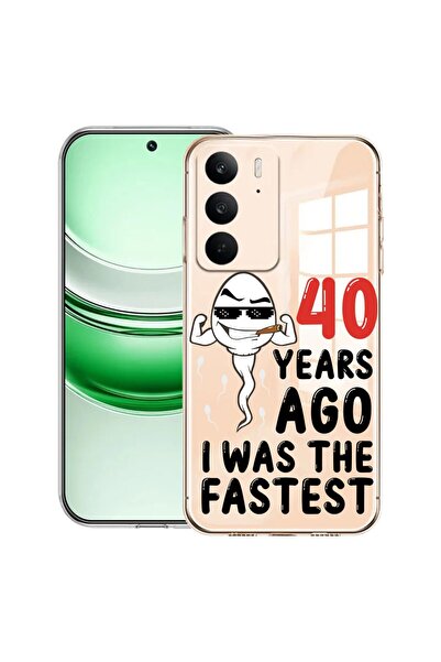 bestcase ¬Æ Husa Clear Silicon pentru Realme C71, 40 Years ago, 2041144 T 1900