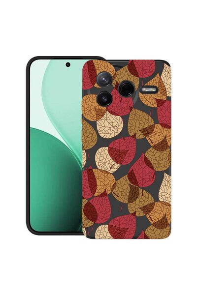 bestcase Υπέρλεπτη Θήκη TPU Συμβατή με Poco F7 Pro, με Φθινοπωρινά Χρώματα - ...