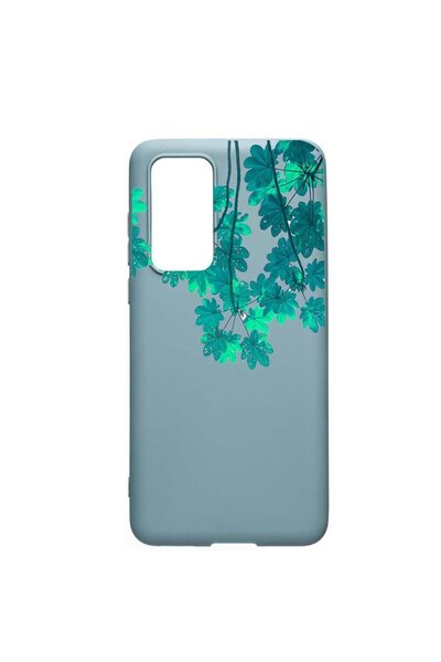 bestcase Husa Huawei P40, Green Forest, rezistenta la uzura, anti-alunecare, ...