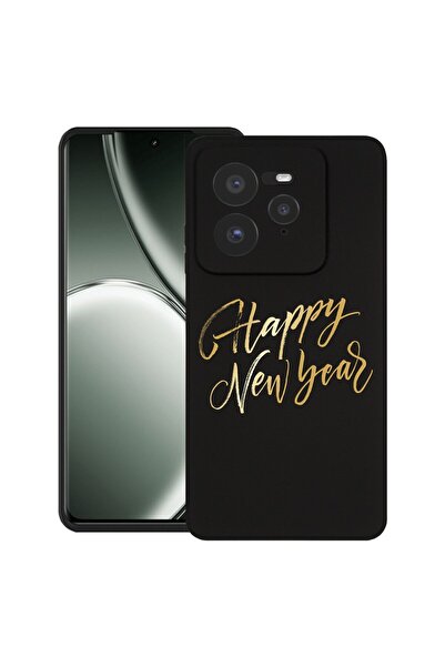 bestcase ¬Æ Husa pentru Realme GT 7 Pro cu Design Happy New Year, TPU Mat Ult...
