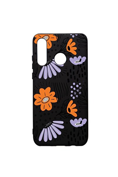 bestcase Husa Silicon Premium compatibila cu Huawei P30 Lite, Flowers - Paste...