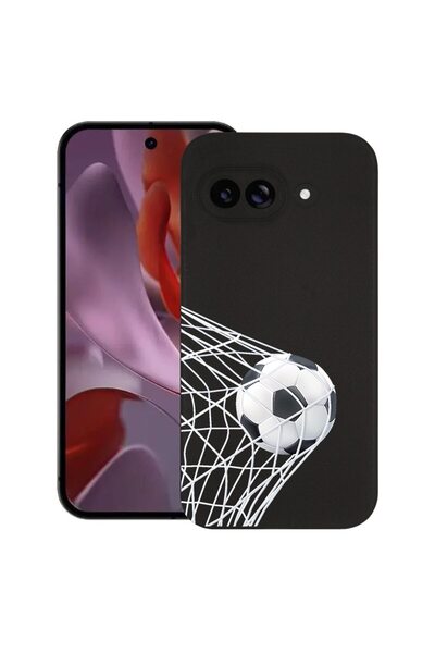 bestcase Калъф за Google Pixel 9a, Футбол - Гоуал!, Тънък силиконов 0.8ММ, Уд...