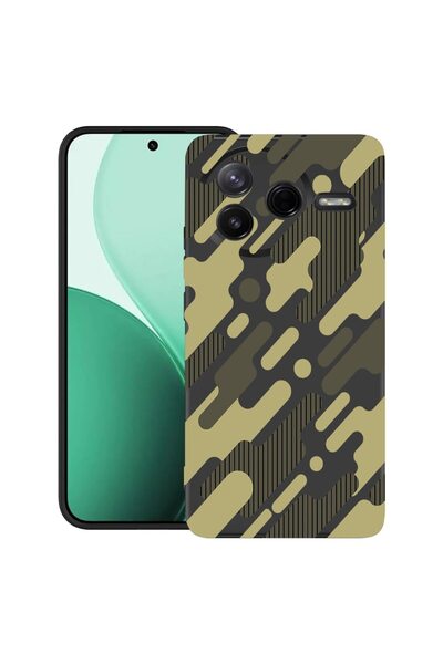 bestcase ¬Æ Husa TPU Ultra Slim Compatibil cu Poco F7 Pro, cu Design Green Ca...