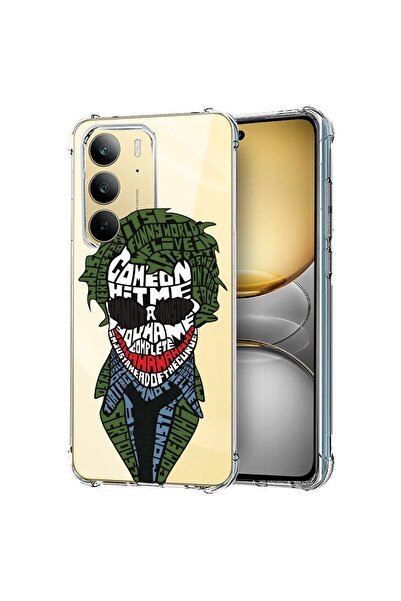 bestcase Husă pentru Realme 14x 5G, Antișoc 1.5MM, Caligrafie De ce ești atât...