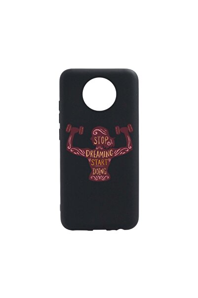 bestcase Husa Silicon Compatibila cu Nokia C20, Stop Dreaming Start Doing, re...