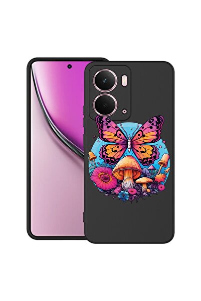 bestcase Θήκη για Realme P3 με σχέδιο Dream Colors - Πεταλούδα, TPU Ματ Εξαιρ...