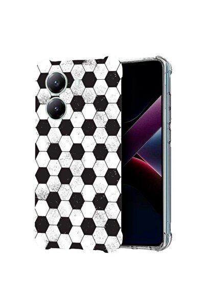 bestcase ¬Æ Husa compatibila Poco X7 Pro 5G, Anti Shock 1.5MM, Football Patte...