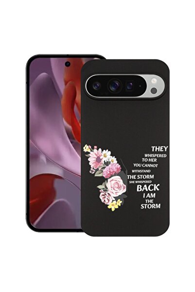 bestcase ¬Æ Husa Slim Silicon pentru Google Pixel 9, Eu Sunt Furtuna, 1805822...