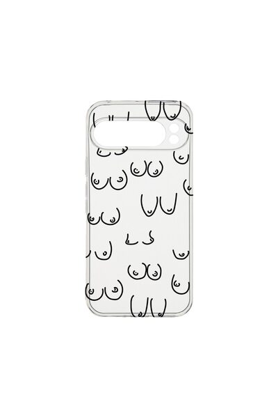 bestcase ¬Æ Husa Clear Silicon 2MM, Compatibila Cu Google Pixel 9 Pro XL, Boo...