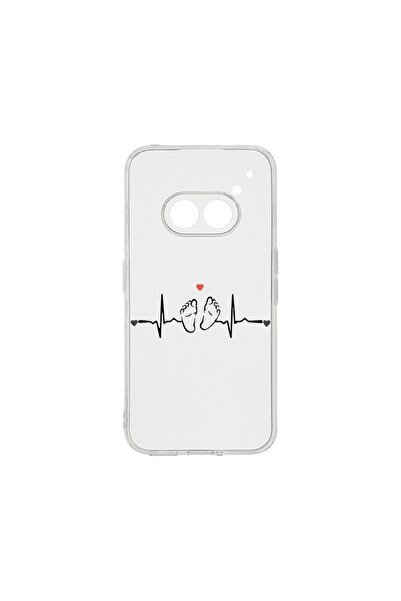 bestcase Husă transparentă din silicon de 2MM, compatibilă cu Nothing Phone 2...