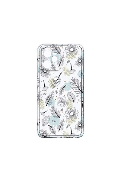 bestcase Husa BestCase¬Æ Clear Silicon 2MM, Compatibila Cu Realme C35, Flower...