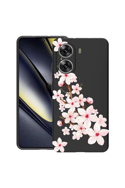 bestcase ¬Æ Husa pentru Poco X7 Pro 5G, Spring Flower, Slim Silicon 0.8MM, An...