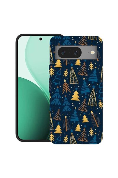 bestcase Υπέρλεπτη Θήκη TPU Συμβατή με Google Pixel 8, με Χριστουγεννιάτικο Σ...